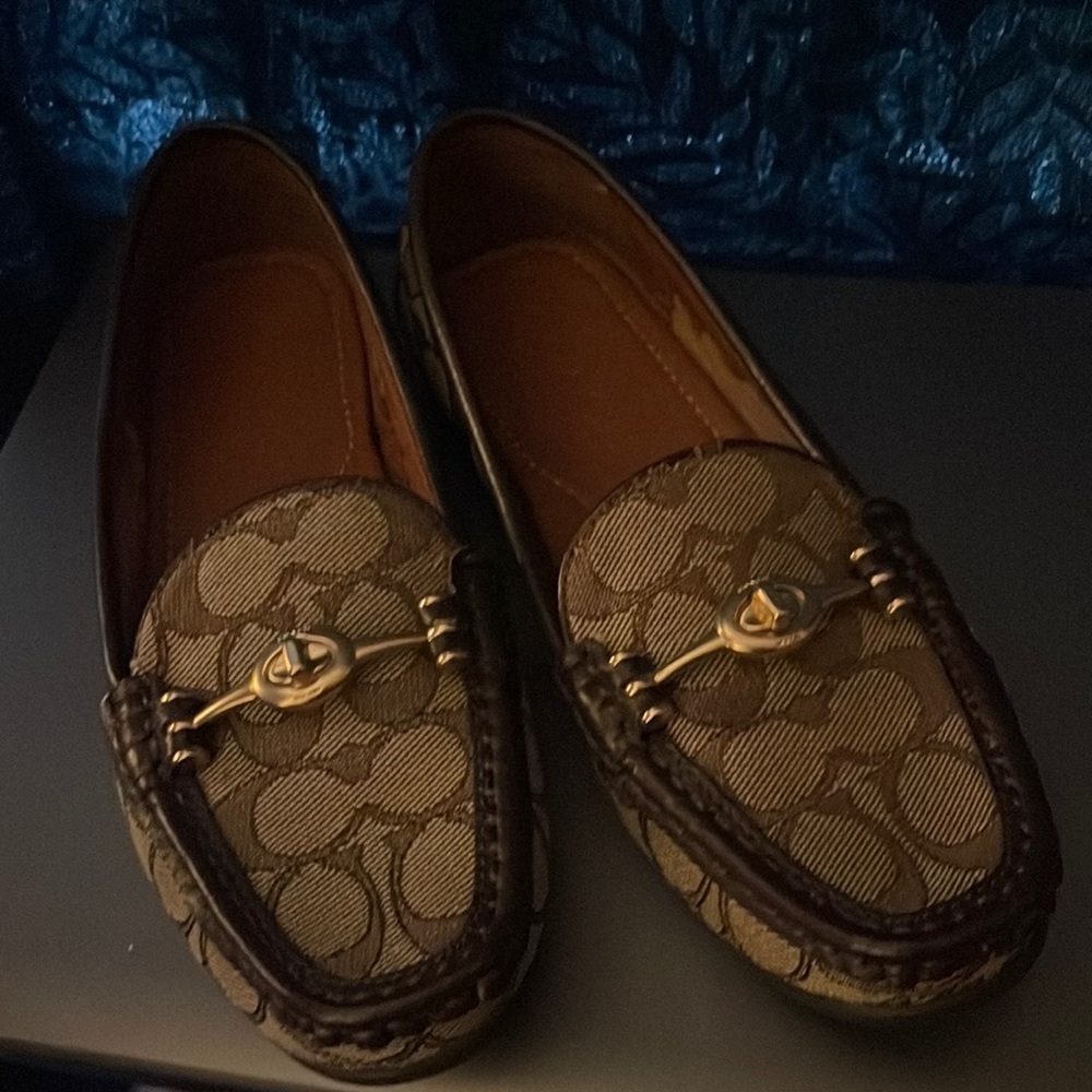 Coach loafers! Used but in great condition!